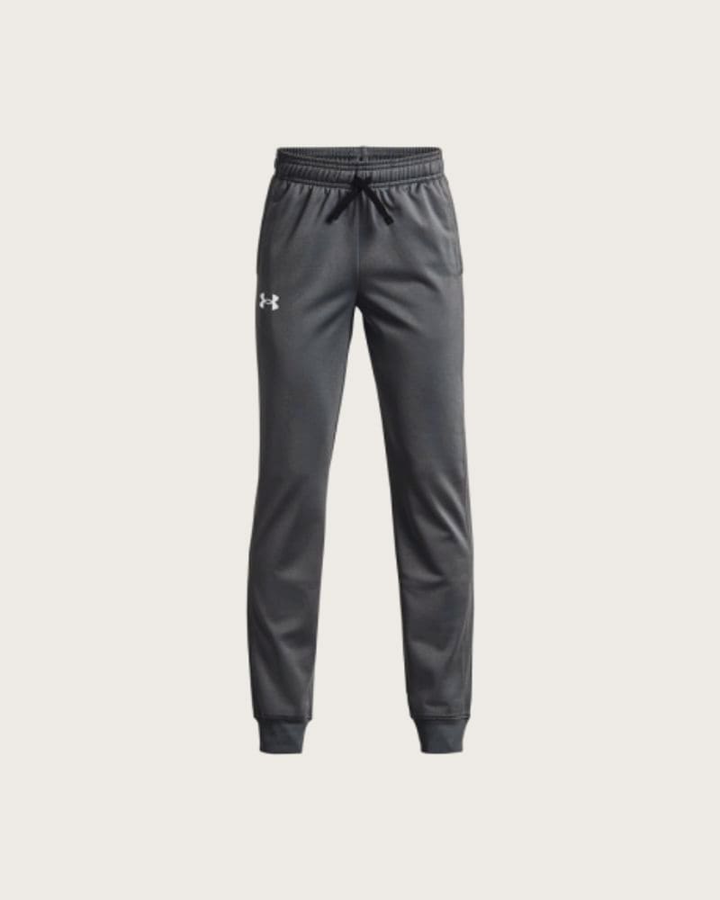 Chlapčenské tepláky UNDER ARMOUR UA BRAWLER 2.0 TAPERED PANTS-GRY