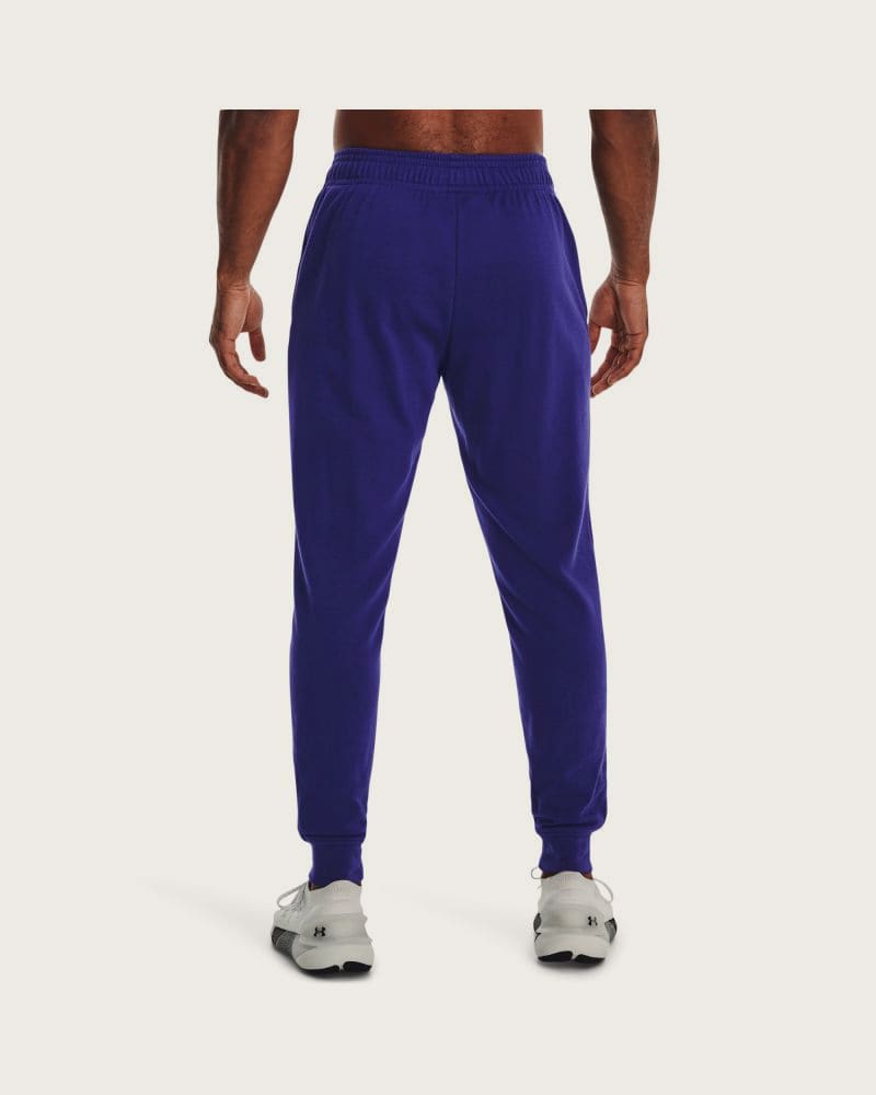 Pánske tepláky UNDER ARMOUR UA RIVAL TERRY JOGGER-BLU – fotka 2
