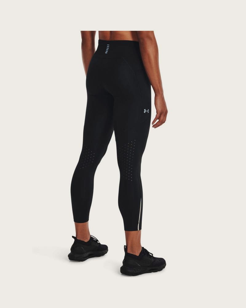 Dámske kompresné legíny UNDER ARMOUR UA Fly Fast 3.0 Ankle Tight-BLK – fotka 2