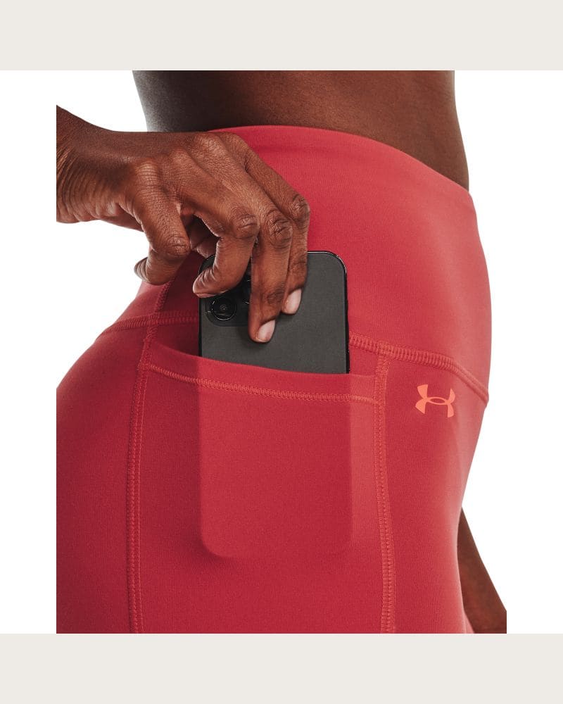 Dámske legíny UNDER ARMOUR Motion Ankle Leg Branded-PNK – fotka 4