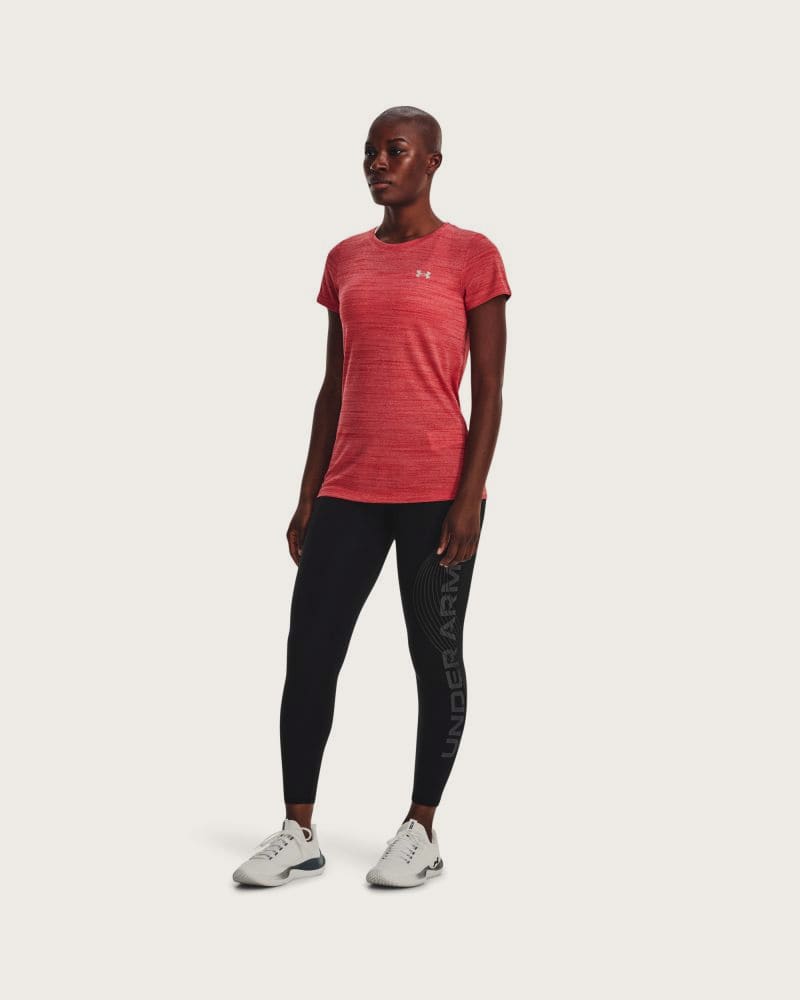 Dámske legíny UNDER ARMOUR Motion Ankle Leg Branded-BLK – fotka 4