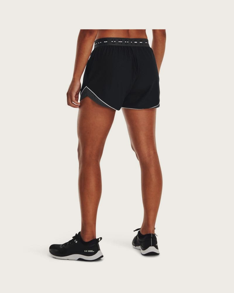 Dámske tréningové kraťasy UNDER ARMOUR UA Play Up CB Short -BLK – fotka 2