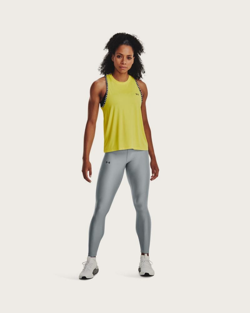 Dámske legíny UNDER ARMOUR Armour Branded WB Leg-BLU-GHL – fotka 3