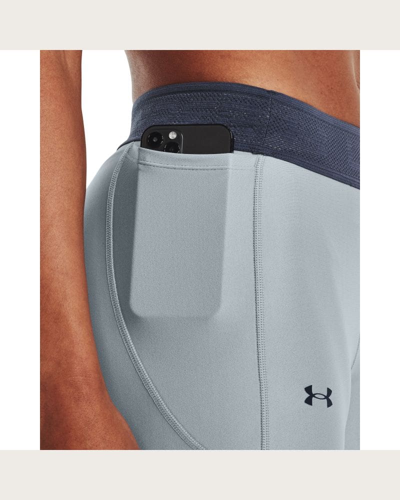Dámske legíny UNDER ARMOUR Armour Branded WB Leg-BLU-GHL – fotka 4