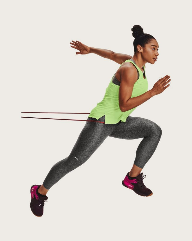 Dámske legíny UNDER ARMOUR Armour Hi Ankle Leg-GRY – fotka 5