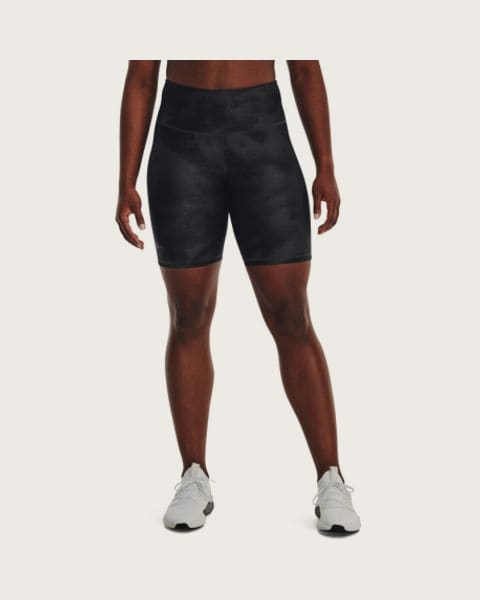 Dámske tréningové kraťasy UNDER ARMOUR Armour AOP Bike Short-BLK