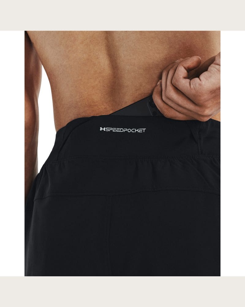 Pánske bežecké kraťasy UNDER ARMOUR LAUNCH ELITE 7 inch SHORT-BLK – fotka 4