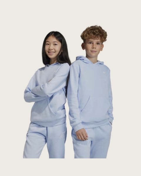 Juniorská mikina s kapucňou ADIDAS ORIGINALS HOODIE-Blue