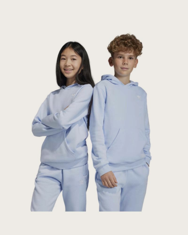 Juniorská mikina s kapucňou ADIDAS ORIGINALS HOODIE-Blue
