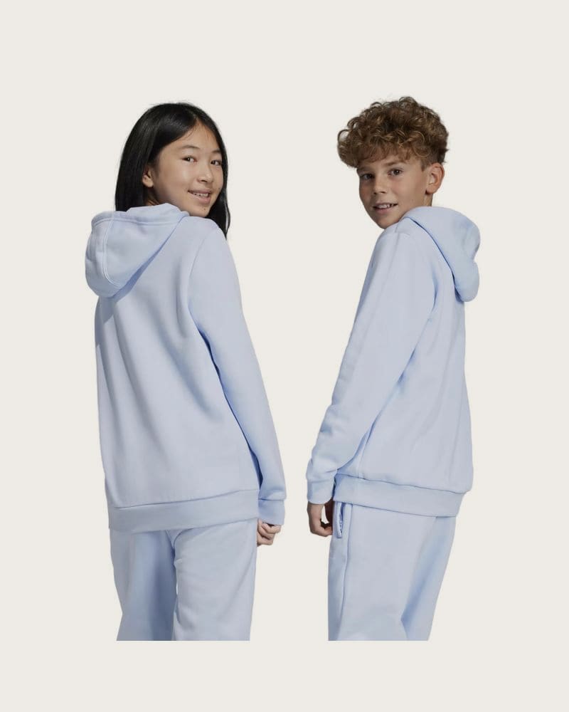 Juniorská mikina s kapucňou ADIDAS ORIGINALS HOODIE-Blue – fotka 2