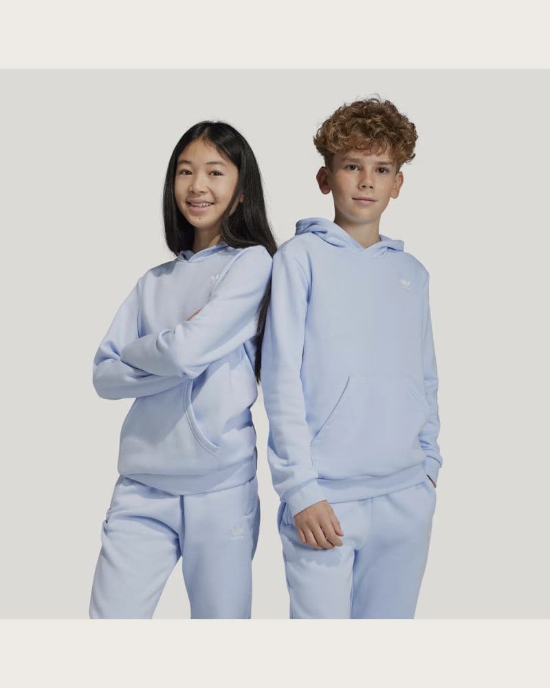 Juniorská mikina s kapucňou ADIDAS ORIGINALS HOODIE-Blue – fotka 3