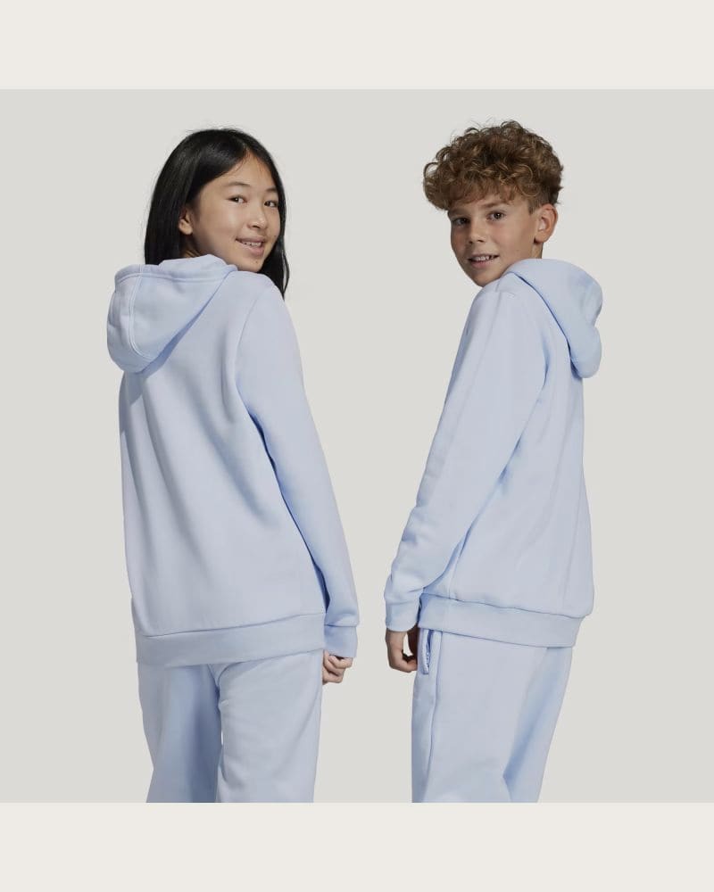 Juniorská mikina s kapucňou ADIDAS ORIGINALS HOODIE-Blue – fotka 4