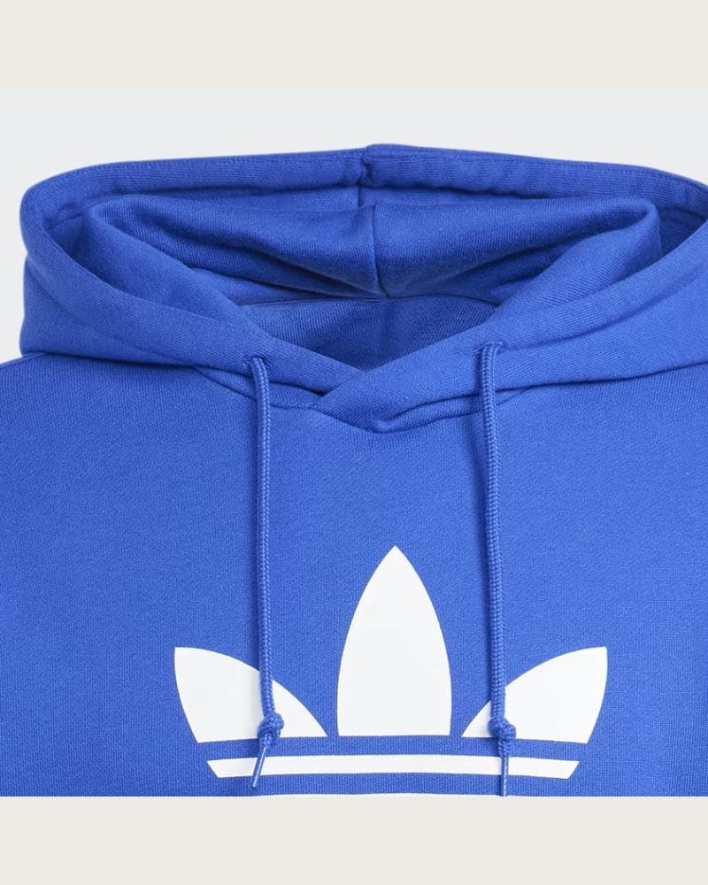 Pánska mikina s kapucňou ADIDAS ORIGINALS TREFOIL HOODY-Blue – fotka 4