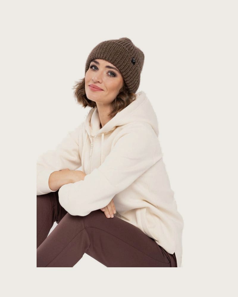 Dámska zateplená mikina so zipsom VOLCANO B-FLORI-100-WHITE – fotka 2