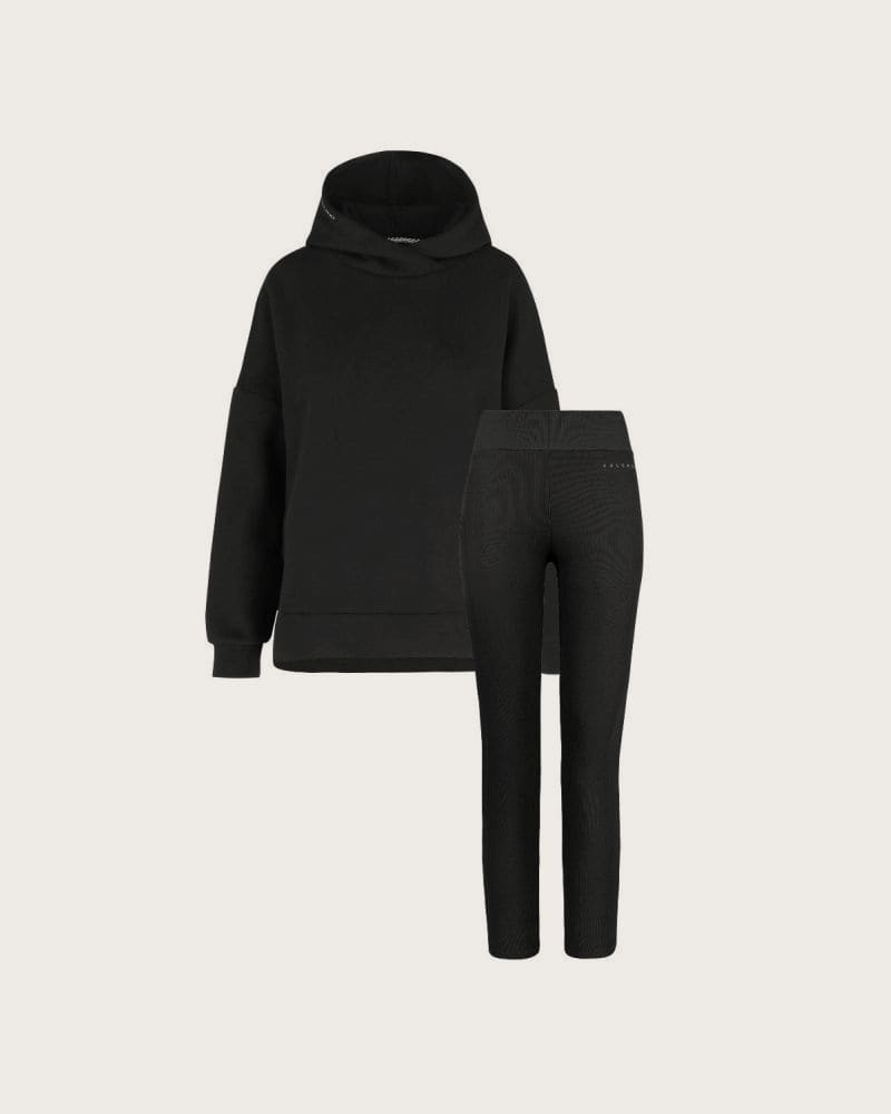 Dámska zateplená mikina s kapucňou VOLCANO B-VENA-700-BLACK – fotka 8