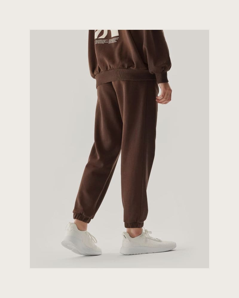 Dámske tepláky 4F TROUSERS-AW23TTROF455-81S-BROWN – fotka 3