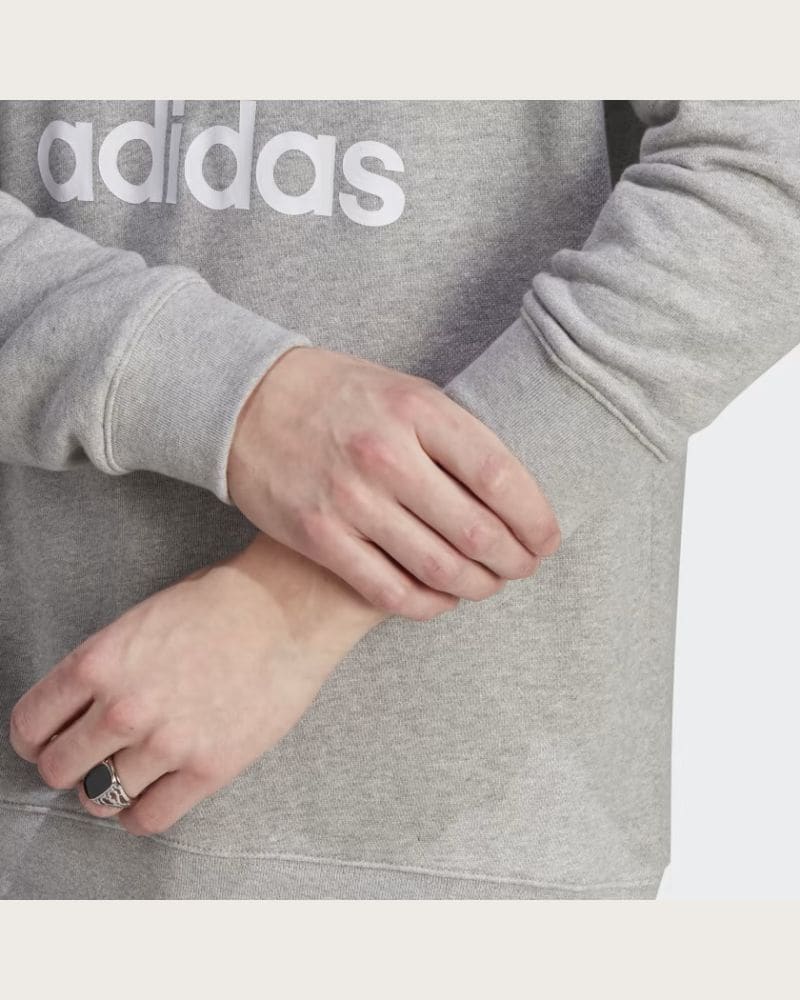 Pánska mikina ADIDAS ORIGINALS TREFOIL CREW-IM4501-medium grey heather – fotka 6