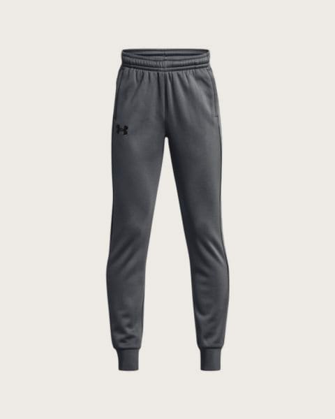 Chlapčenské zateplené tepláky UNDER ARMOUR UA Armour Fleece Joggers-GRY
