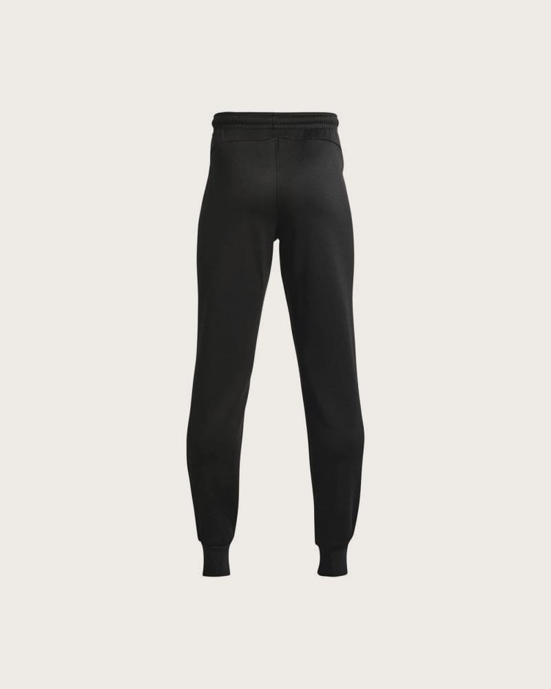 Chlapčenské zateplené tepláky UNDER ARMOUR UA Armour Fleece Joggers-BLK – fotka 2