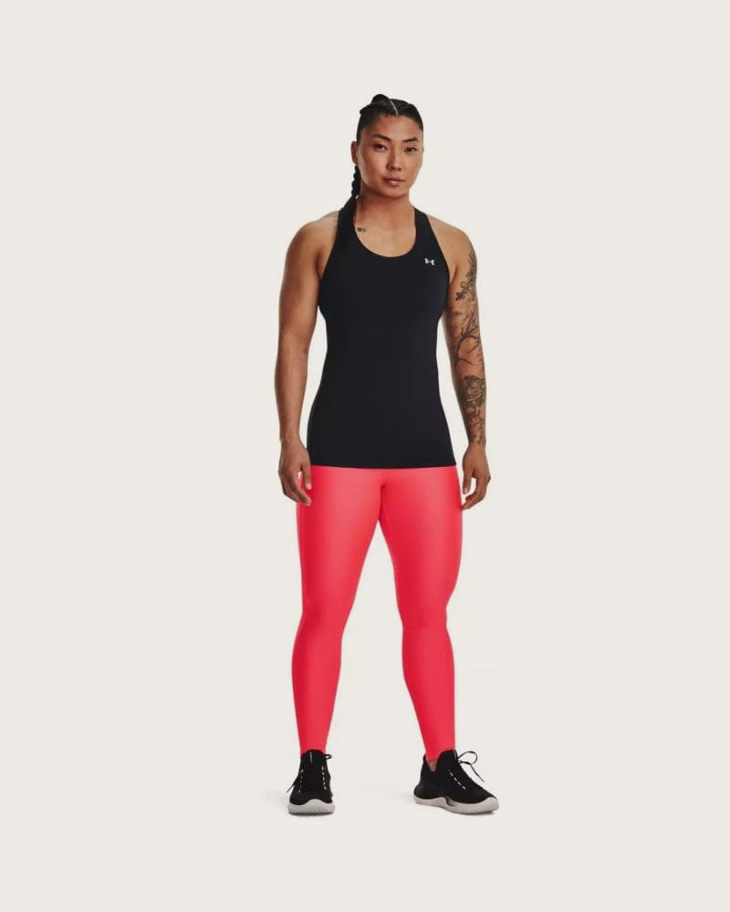 Dámske legíny UNDER ARMOUR Armour Branded Legging-RED – fotka 3
