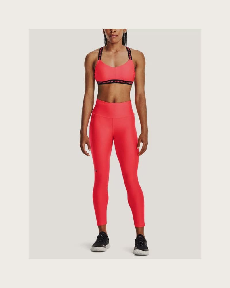 Dámske legíny UNDER ARMOUR Armour Hi Ankle Leg-RED – fotka 4