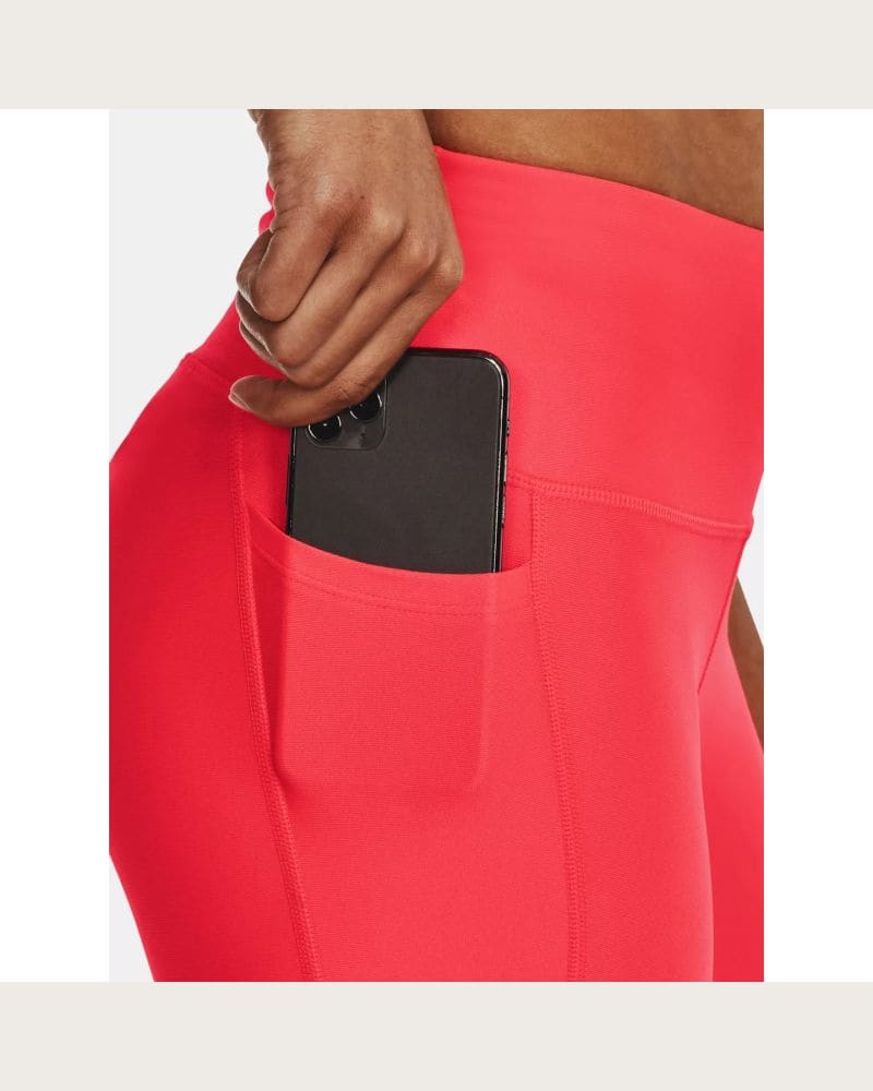 Dámske legíny UNDER ARMOUR Armour Hi Ankle Leg-RED – fotka 5