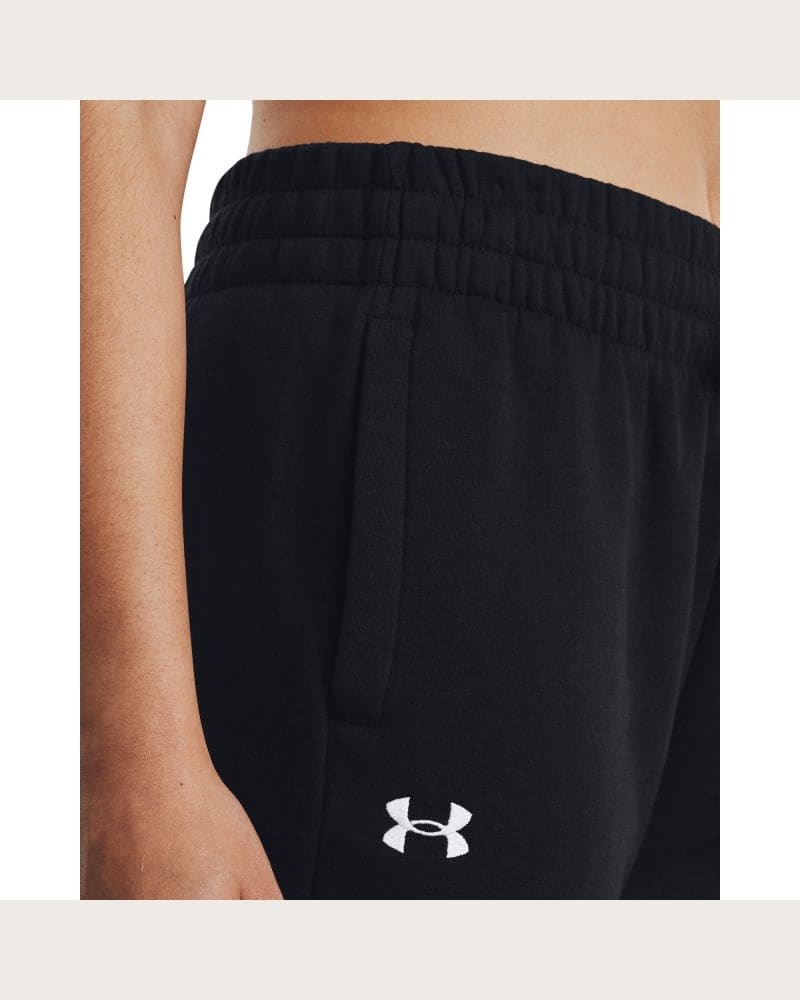 Dámske zateplené tepláky UNDER ARMOUR UA Rival Fleece Jogger-BLK – fotka 4