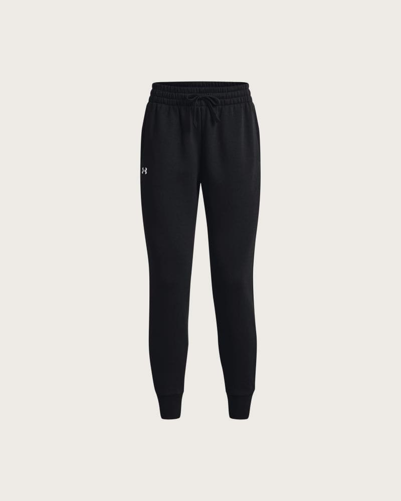 Dámske zateplené tepláky UNDER ARMOUR UA Rival Fleece Jogger-BLK – fotka 5