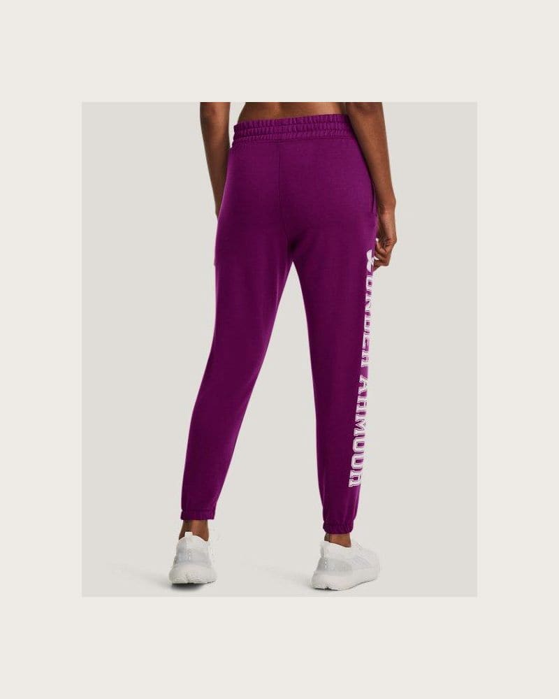 Dámske tepláky UNDER ARMOUR UA Rival Terry Graphic Jogr-PPL – fotka 3