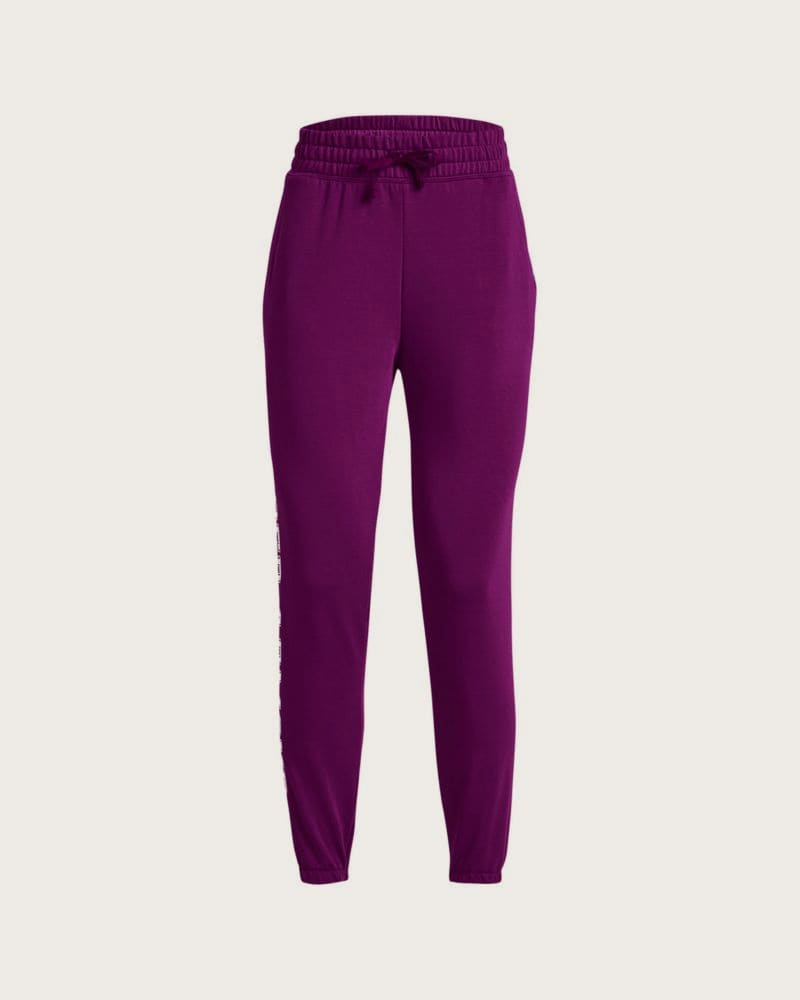 Dámske tepláky UNDER ARMOUR UA Rival Terry Graphic Jogr-PPL – fotka 5
