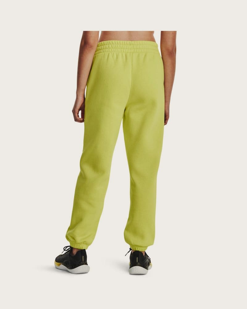 Dámske tepláky UNDER ARMOUR Essential Fleece Joggers-YLW – fotka 2