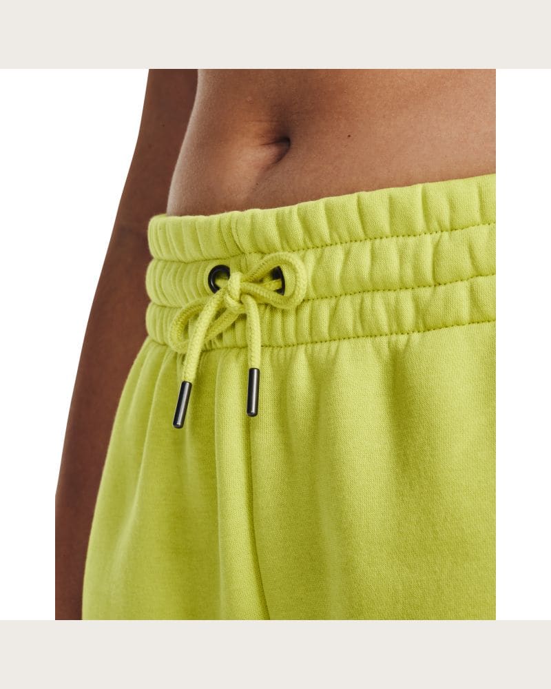 Dámske tepláky UNDER ARMOUR Essential Fleece Joggers-YLW – fotka 3