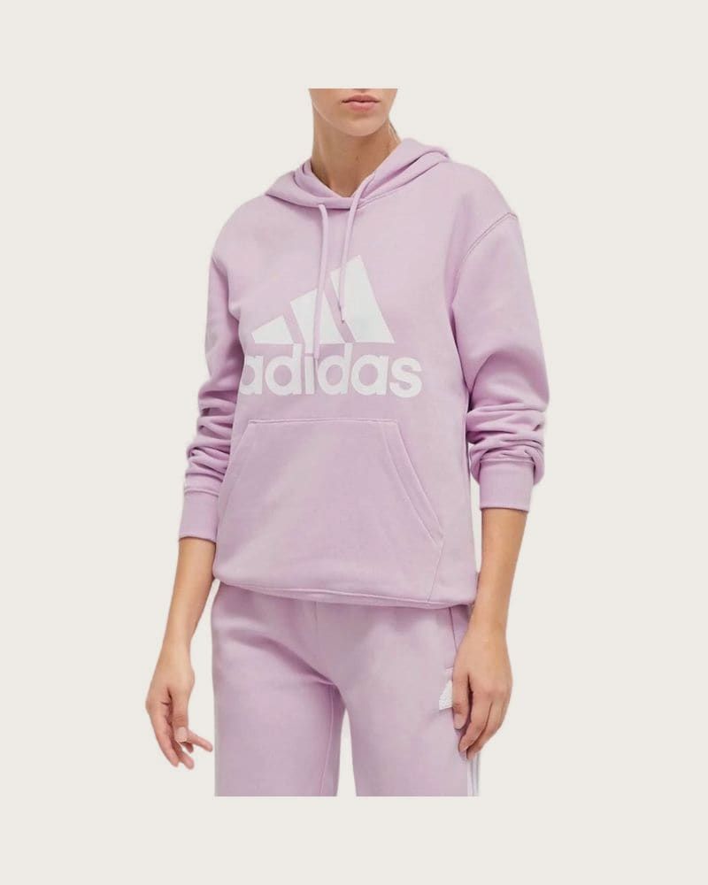 Dámska mikina s kapucňou ADIDAS W BL FL R HD-IM0260-bliss lilac white – fotka 2