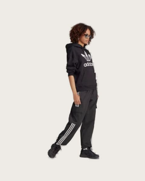 Dámska mikina s kapucňou ADIDAS ORIGINALS TRF HOODIE-IK4058-black