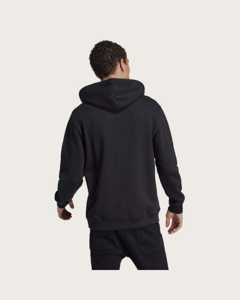 Pánska mikina s kapucňou ADIDAS ORIGINALS TREFOIL HOODY-IM4489-black white – fotka 2